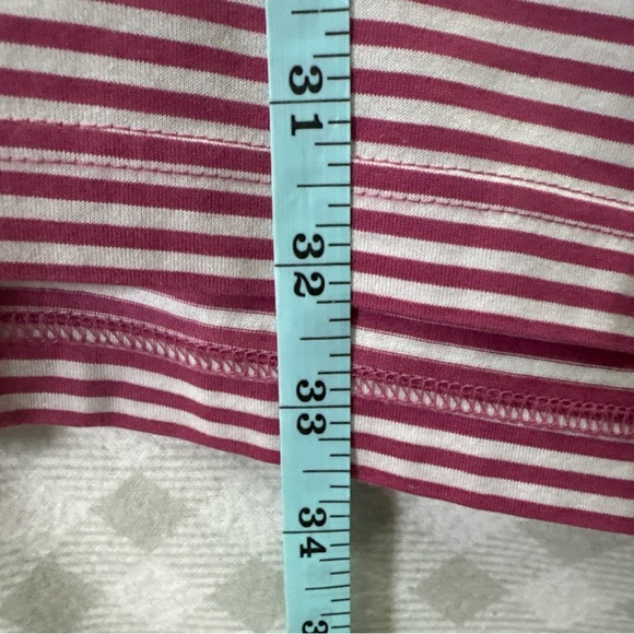 Peter Millar Golf Polo Shirt Mens XL Maroon White Striped 100% Cotton - Picture 6 of 7